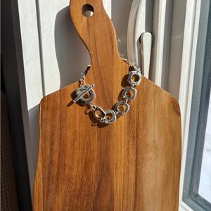 Silver Toggle Bracelet